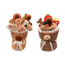 Plush Toy Doll Bouquet Artificial Bouquet for Bridal Shower