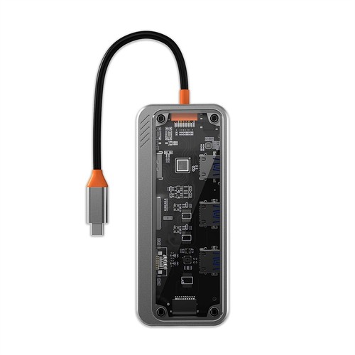 Kavalan 2-in-1 6 Port USB Charging Station Type A & Type C Charger Hub 60W