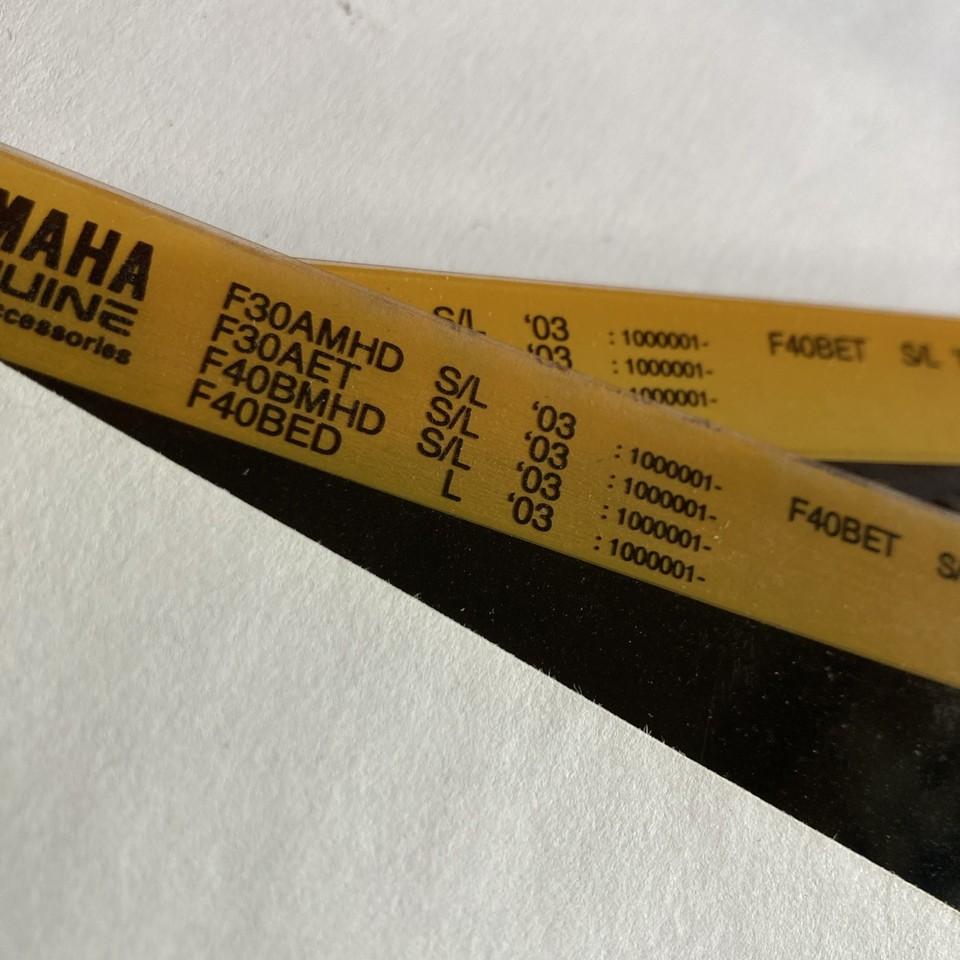 Yamaha Boat Engine F30 F40 2003 Spare Parts List Microfiche | eBay UK