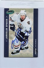 2005/06 Parkhurst #191 Jaroslav Spacek Oilers Signed Auto *H2856