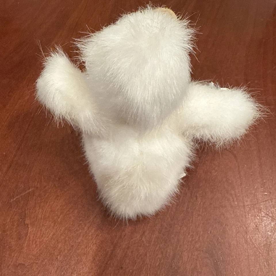 Bearington Waddles Duck White Plush 5.5in Hang Tag Seam Label Vtg Easter Vintage - Image 2 of 4