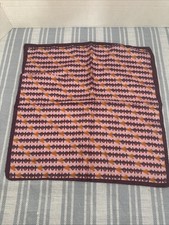 Handcraft Pocket Square Handkerchief Kerchief Silk Italy Vibrant Colors