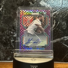 2021 RC GERRID DOAKS ROOKIE PRIZM FOOTBALL SP PURPLE POWER /49 DOLPHINS #426