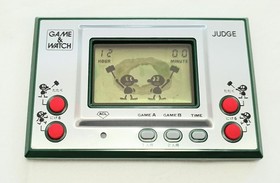 Nintendo Game ＆ Watch Green Judge Boxed Japan NOS