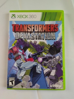 Activision Transformers Devastation Xbox 360 Tested Working Fast Shipping 