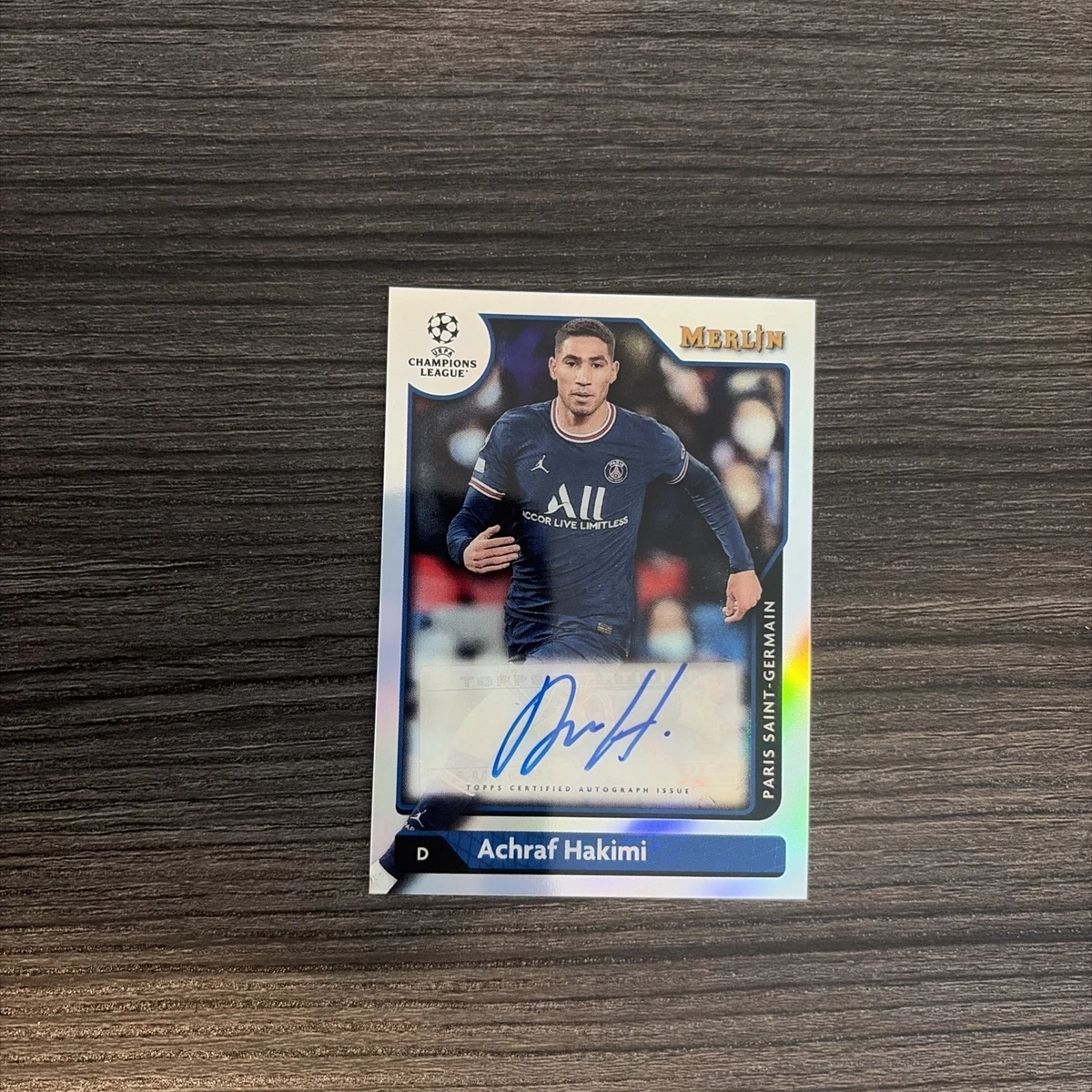 2021-22 Topps Merlin Collection Chrome UCL Soccer Trading Cards