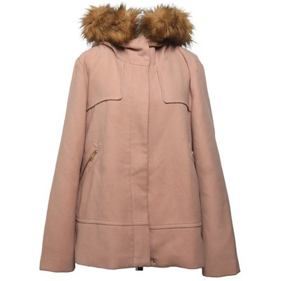 Zara Basic Outerwear, Winterjacke, Damen, Größe: XXL, Beige, Einfarbig #iEB