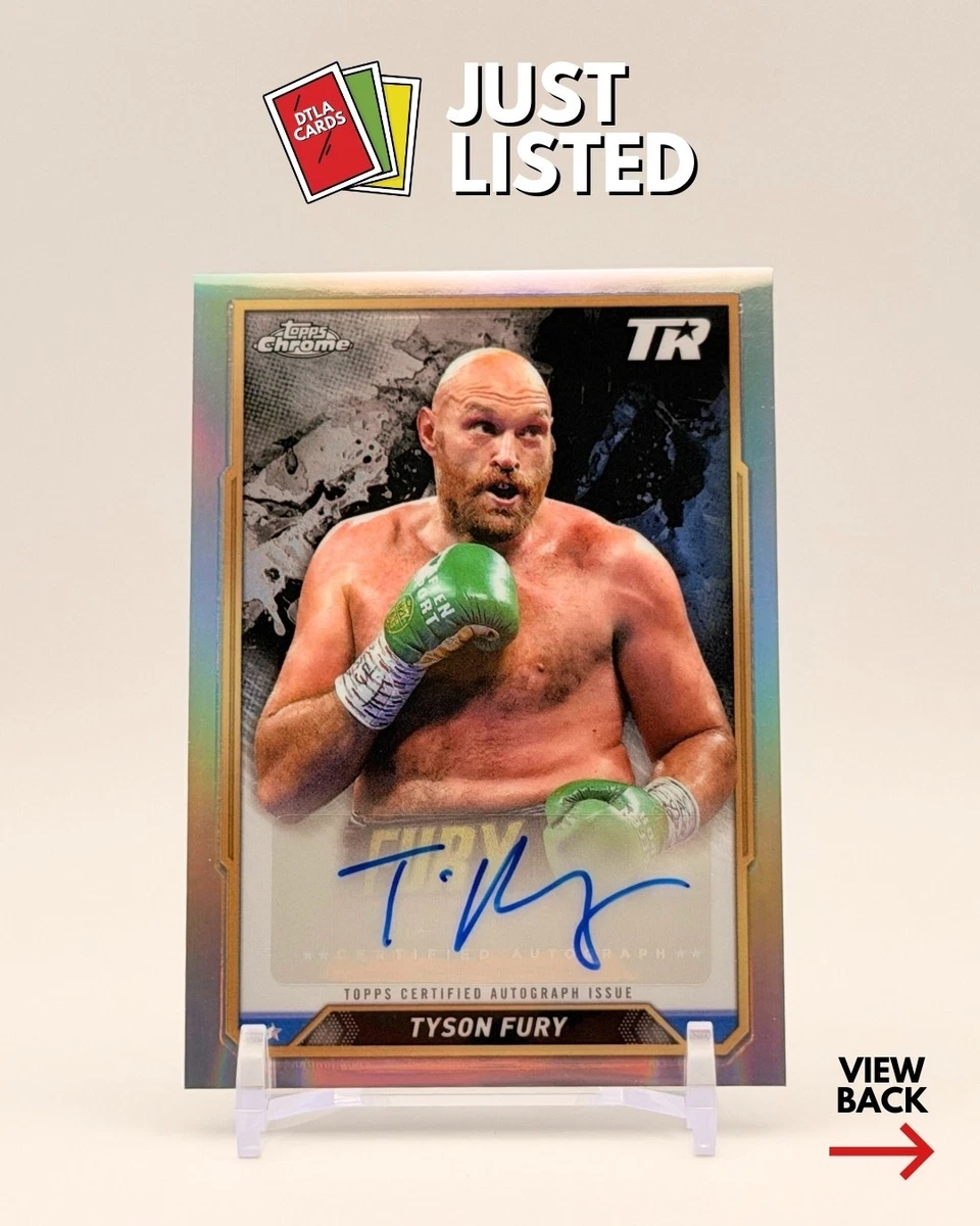 Tyson Fury Trading Cards for sale | eBay