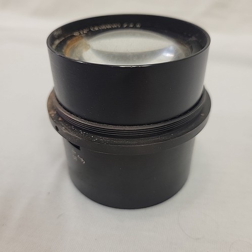 Wollensak Lens Parts 8 1/4 in (210mm) F 4.5 Rusted Scratched Parts Repair As Is - Picture 4 of 13