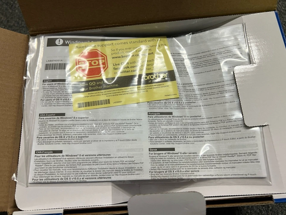 Brand New Brother QL-700 High-speed Label Thermal Printer - Fast Shipping - Image 3 of 4