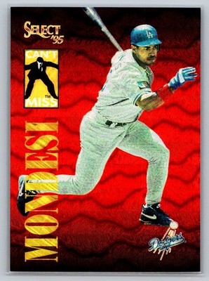 Raul Mondesi 1995 Select #CM4 Can't Miss Los Angeles Dodgers - Free Shipping