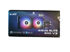 Thermalright Black Aqua Elite 240 V3 CPU Liquid Cooler With Aura Sync