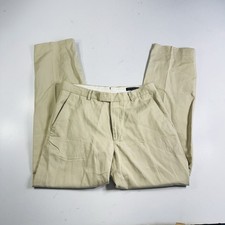 Banana Republic Gavin Chino Pants Beige Flat Front Men  s Size 32x32