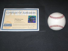 1986 NEW YORK METS WORLD CHAMPION (31) TEAM SIGNED AUTOGRAPHED ONL STEINER #4/10