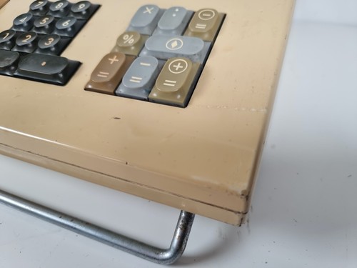 Grande calculatrice vintage Olympia Werke ICR 412 M71 tube Nixie CD 400 Japon - Photo 6/21
