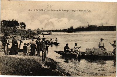 CPA AK Depart pour la peche a Grand Riviere MARTINIQUE (1045334