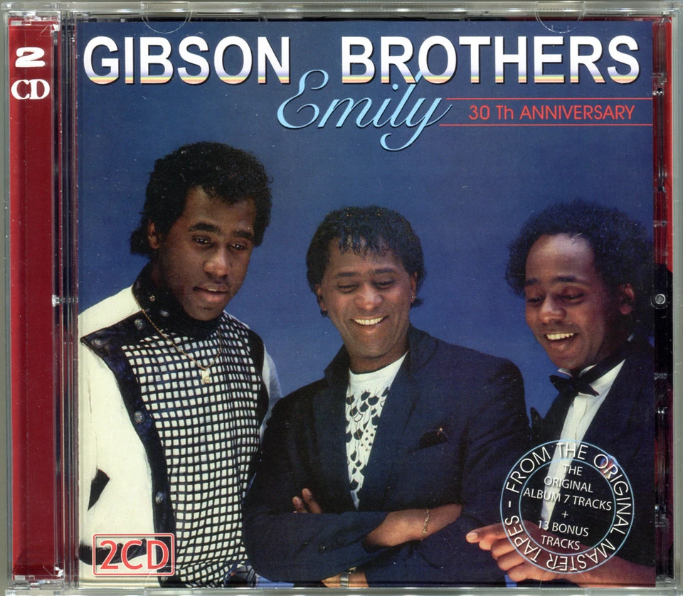 GIBSON BROTHERS - EMILY 2 CD - REMASTERED 2015 - ORIGINAL LP + 13 BONUS - MAXIS
