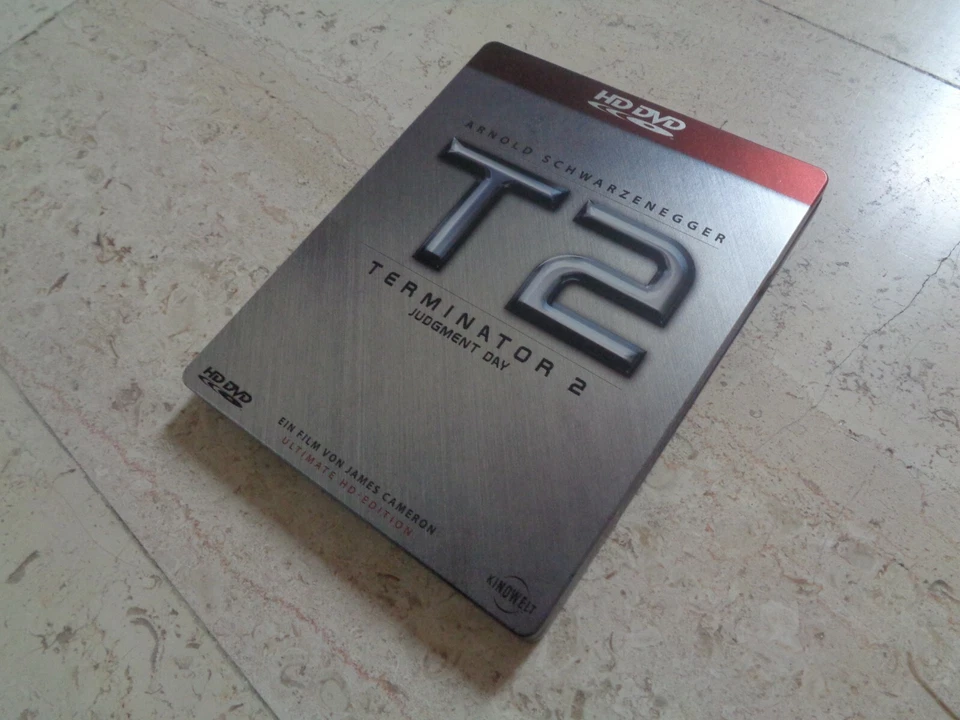 T2 Terminator 2 Judgment Day HD-DVD SteelBook *RARE* OOP Schwarzenegger HDDVD - Image 2 of 4
