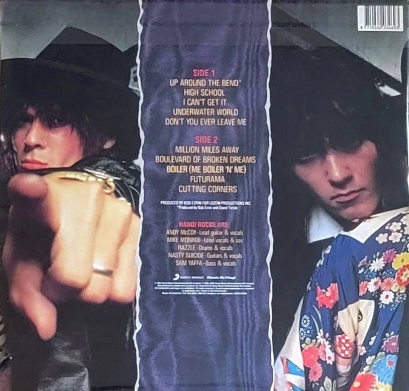 HANOI ROCKS TWO STEPS FROM THE MOVE - 180-GRAM VINYL LP " NEW, SEALED " - Image 2 of 2