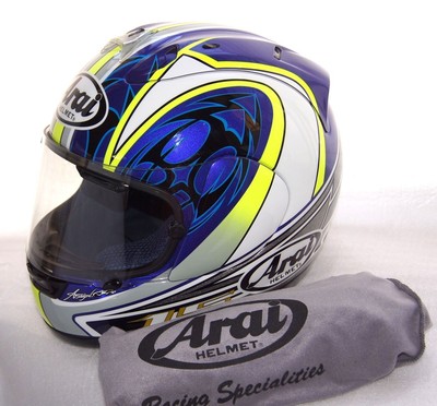 Arai Fullface Helmet Corsair RX-7 RR4 Sete Gibernau replica