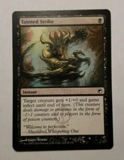 1x Scars of Mirrodin Tainted Strike Magic The Gathering infect NM x1