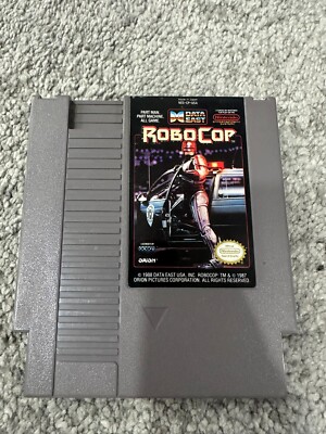 Robocop (Official Nintendo Entertainment System, NES, 1988) Authentic Tested