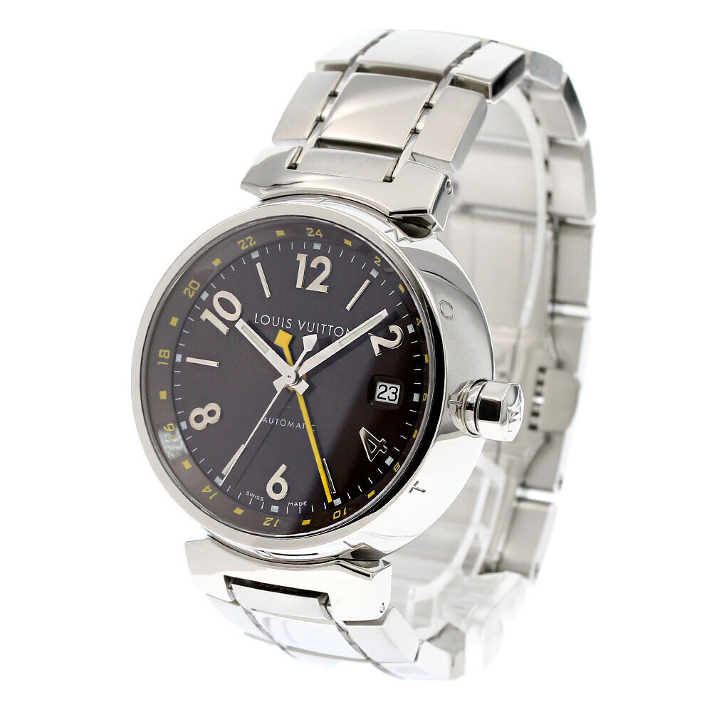 Louis Vuitton Q1131 Tambour GMT watch men TO172257 | eBay Louis Vuitton Q1131 Tambour GMT watch men TO172257 | eBay