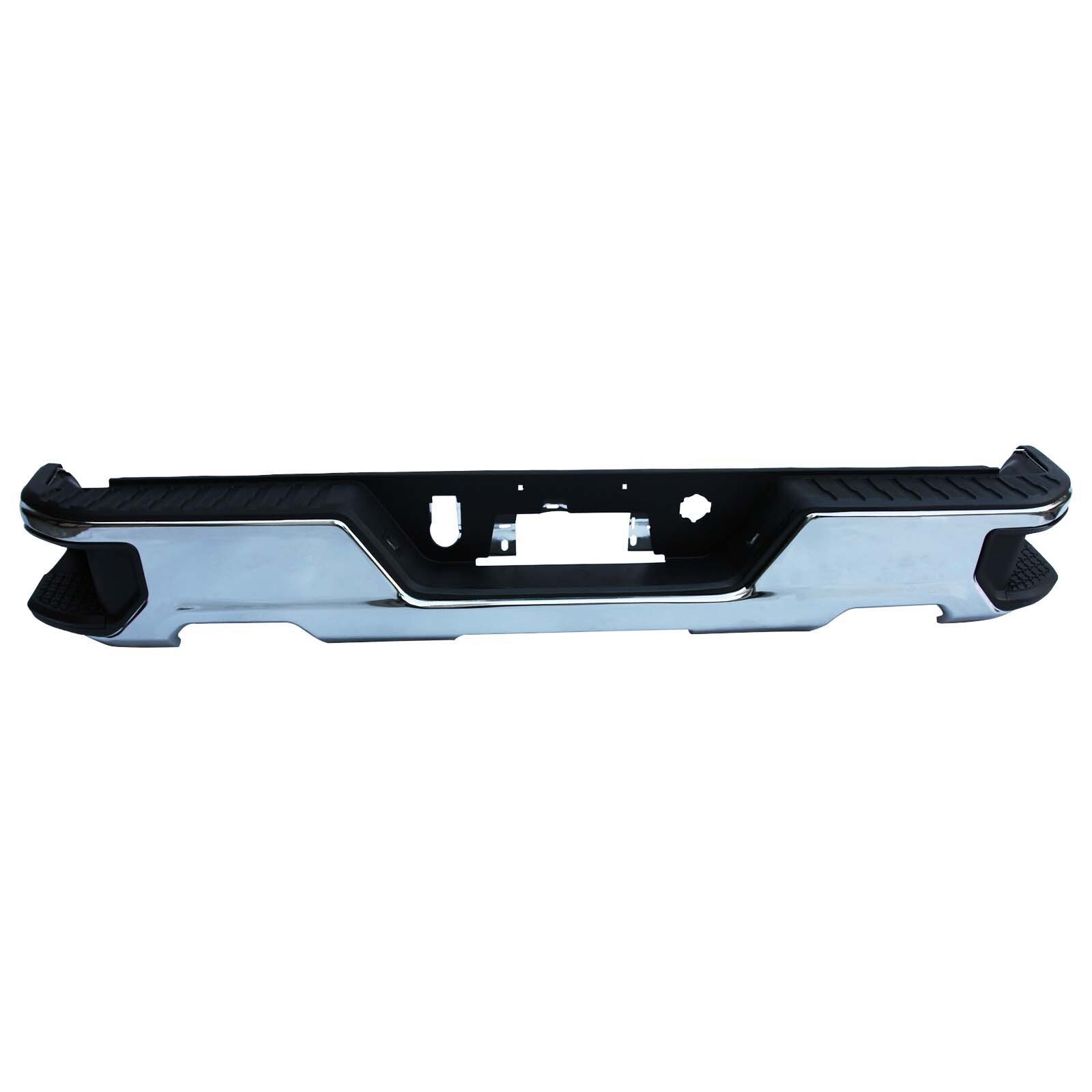 Chrome Rear Step Bumper Assembly for 2019-2023 Chevy GMC Sierra w/Dual GM1103218