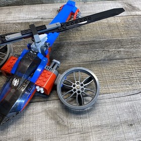 Lego 76016 Marvel Spider-Helicopter Rescue Build Only Incomplete NO MINI FIGURES