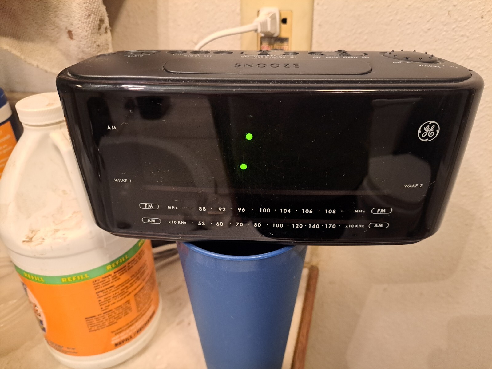 ge-digital-alarm-clock-radio-am-fm-7-4852a-ebay