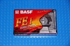 BASF  FE  FERRO EXTRA I   46   BLANK CASSETTE TAPE (1) (SEALED)