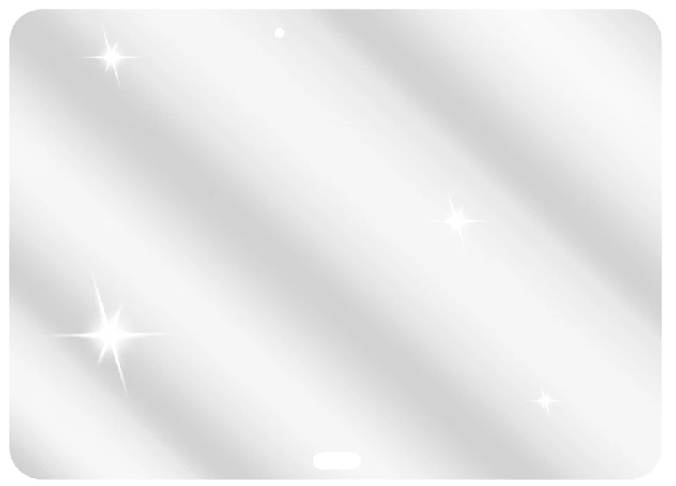 2x Screen Protector for Samsung Galaxy Tab 4 10.1 protection crystal clear - Image 3 of 4