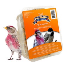 Armstrong Wild Bird Food Four Season Suet Cake - High Energy, 11.3oz