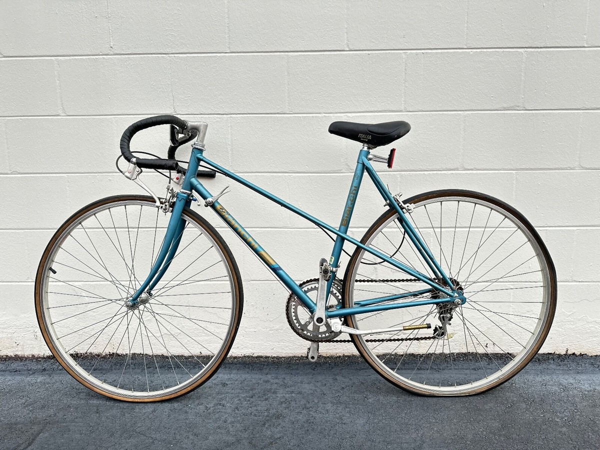 Vintage BIANCHI Road Bike Ladies Blue Italian Bicycle Rare Vintage BIANCHI Road Bike Ladies Blue Italian Bicycle Rare