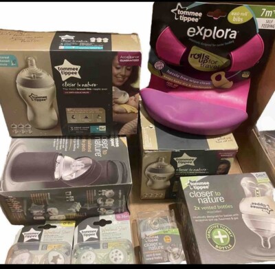 HUGELot Tommee Tippee Nipples, Pacifiers Bottles Bib & Insulated Pods FreeShip 