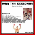 MUAY THAI KICKBOXING TRAINING SERIES 8 DVD SET with Rob Kaman  instructional