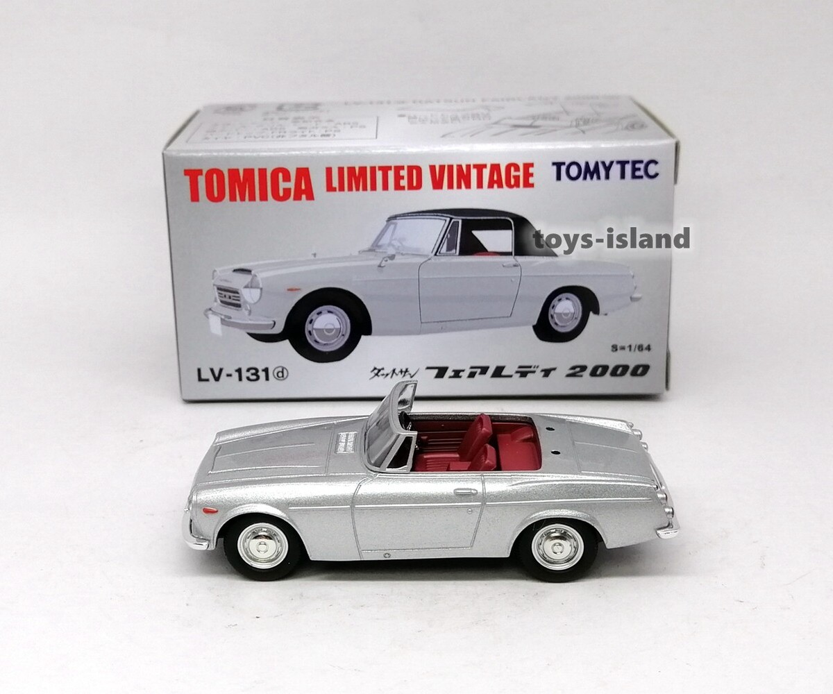 Tomica Limited Vintage LV-131d Datsun Fairlady 2000 Silver 1/64