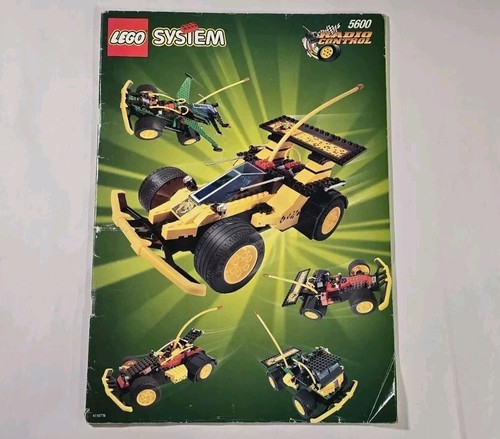 Lego System 5600 Radio Control Racer Build Instruction Book/Manual 4115776 von 1998