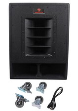 Rockville RBG15FA 15" 2400 Watt Powered Subwoofer Sub For Church Sound Systems