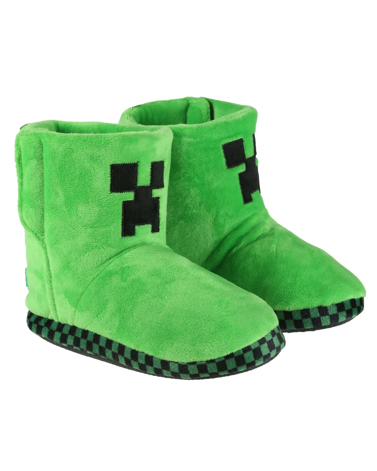 BOYS CHARACTER SLIPPER BOOTS HOUSE SHOES SLIPPERS UK SIZES 8,9,10,11,12,13 BNWT