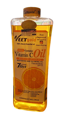Veet Gold Vit C whitening $ glowing oil 1000ml