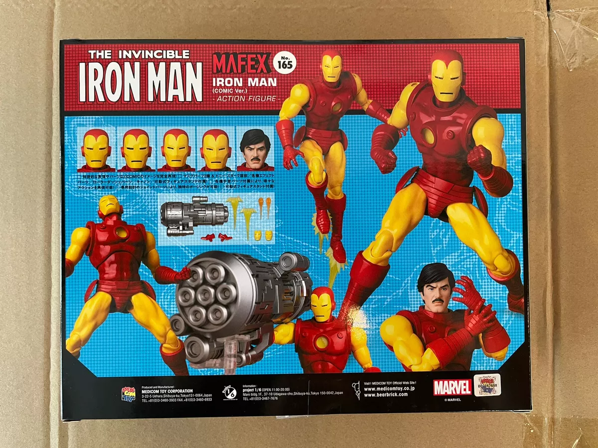MEDICOM TOY MAFEX IRON MAN COMIC Ver. No.165 Figure