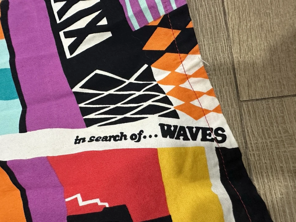 Pantalones Cortos Hobie Para Hombre Talla Grande Estampados Coloridos Años 80 Carga De Colección Foto 4 de 4