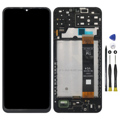 For Samsung Galaxy A13 SM-A137F LCD Display Touch Screen Digitizer + Frame