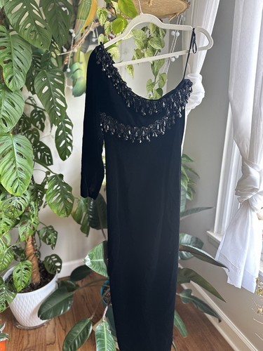 Mr. Blackwell Custom Black Tie Dress
