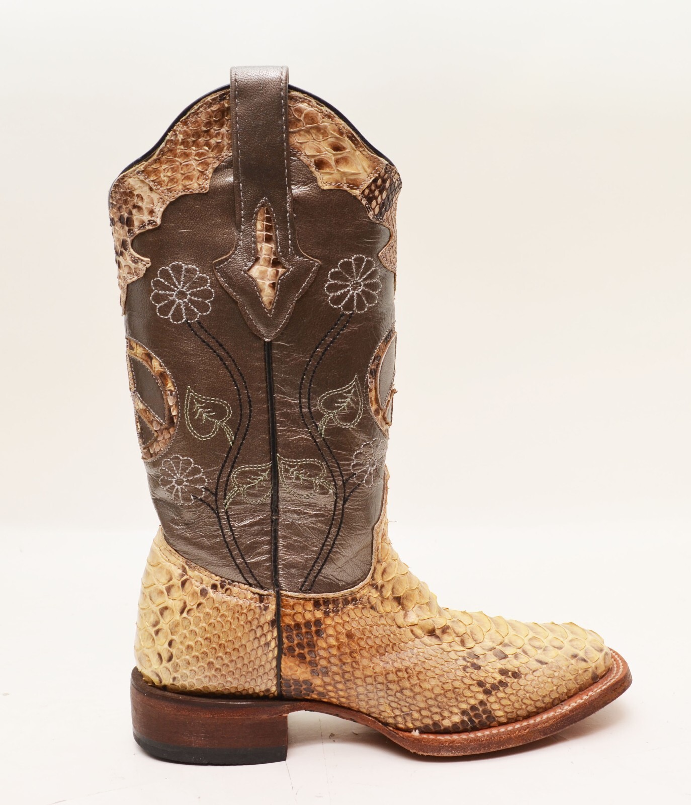 Resistol Ranch  Python and Leather Western Boots … - image 13