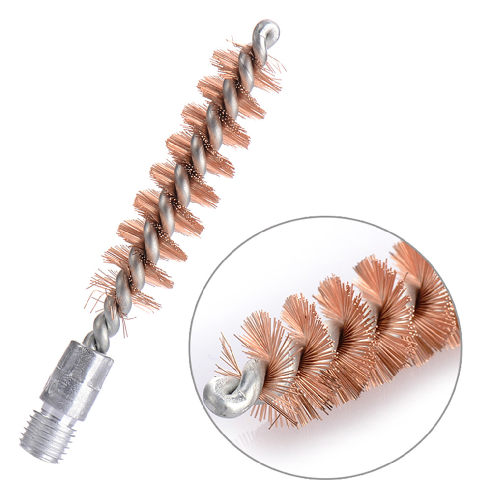 .357CAL 22cal Phosphor Bronze Pistol Gun Brush Clean Cleaning Rifle