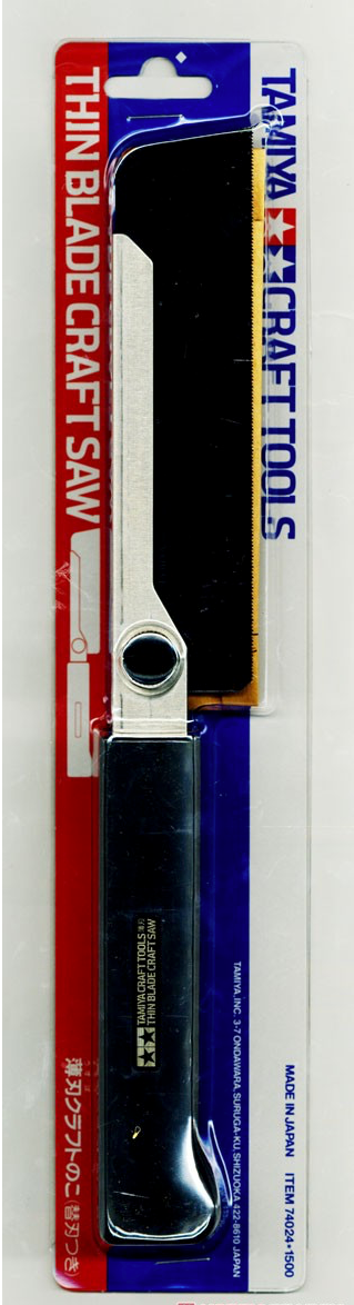 Tamiya 74024 – Scie De Maquettisme à Main – Lame Fine – Accessoire Maquette – Dès 14 Ans