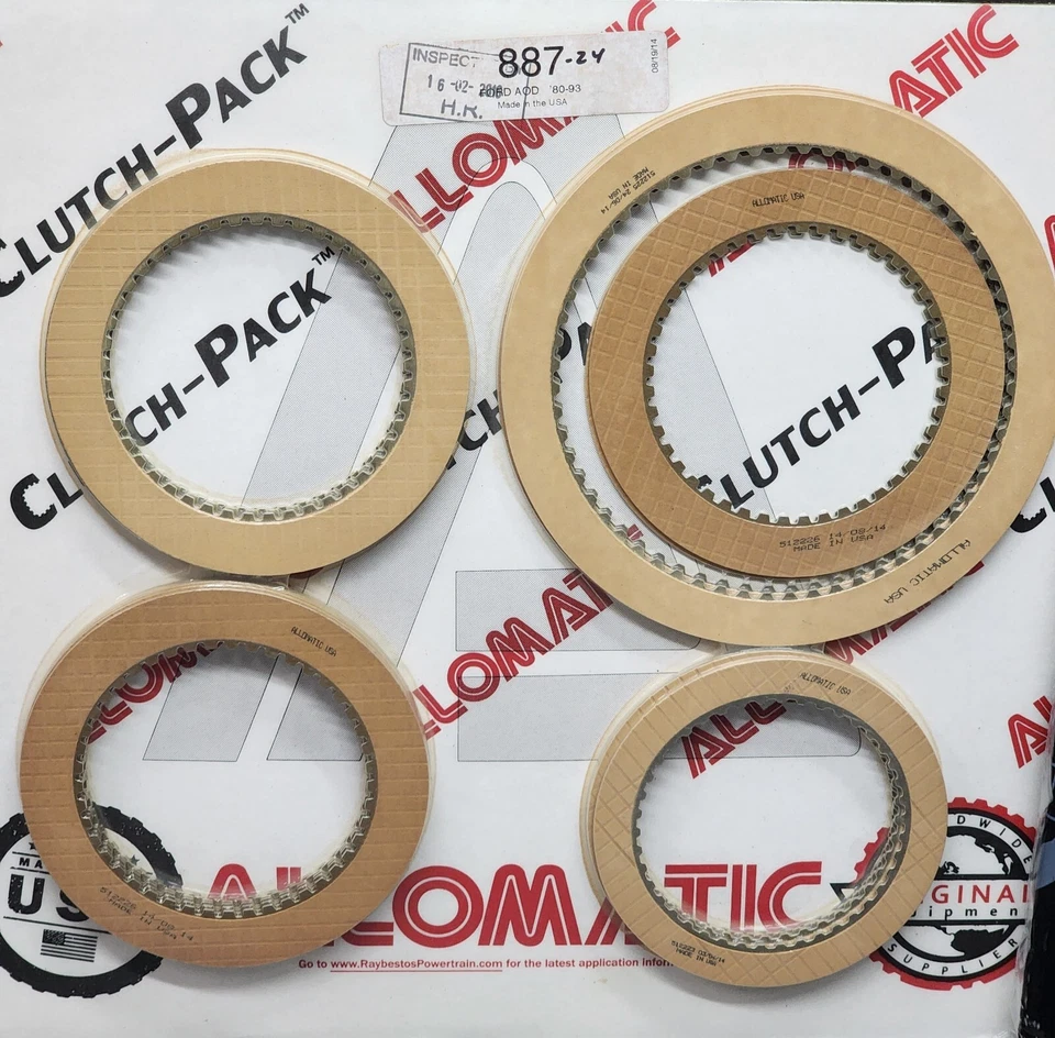 KIT DE RECONSTRUCCIÓN TRANSMISIÓN AOD FIOD 1983-1993 FORD LINCOLN MERCURY Foto 3 de 4