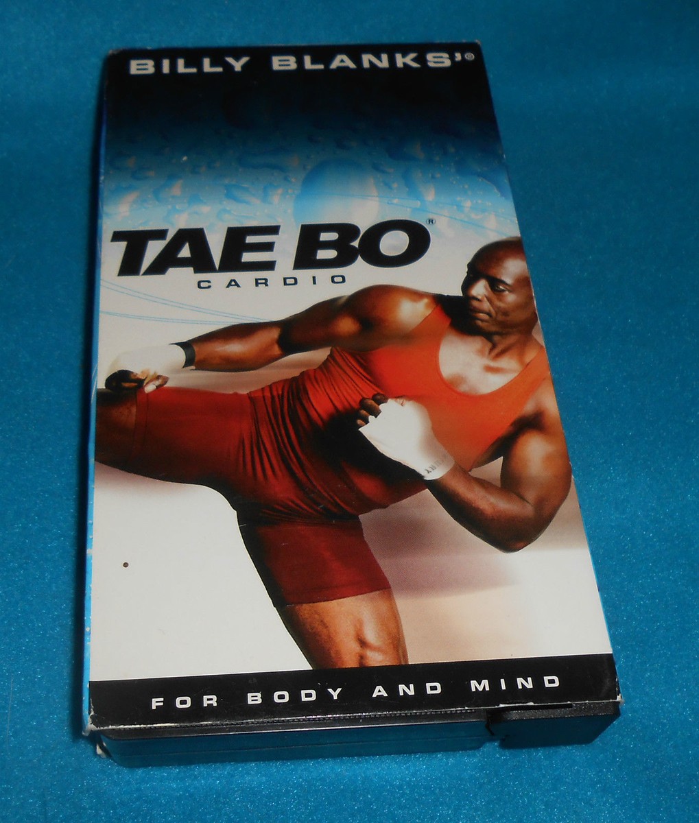 Tae Bo Cardio For Body and Mind Billy Blanks (2003) VHS exercise